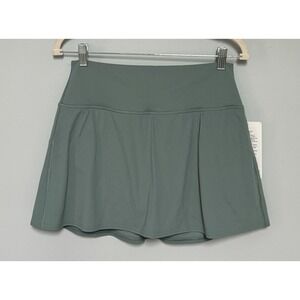 Lululemon Align High-Rise Skirt‎ Skort In Crater Blue Women's Size 12 New